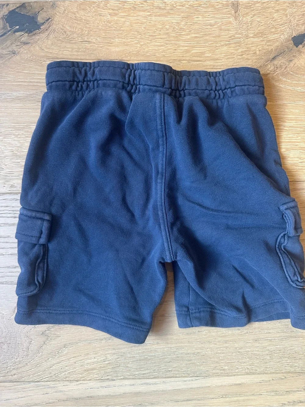 Old Navy Cargo Sweatshorts with Drawstring Navy Blue 3T